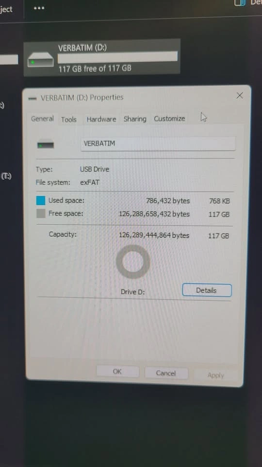 Verbatim 128GB External SSD Storage USB - photo 4