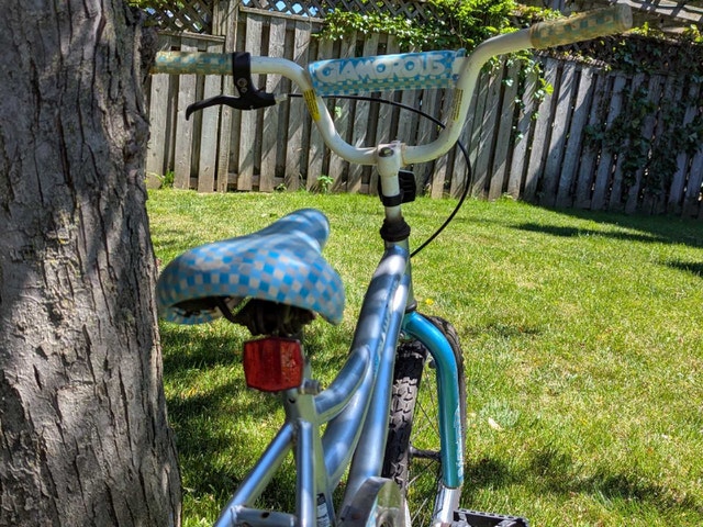 light blue kids single speed bike for ages 6-14 - photo 5