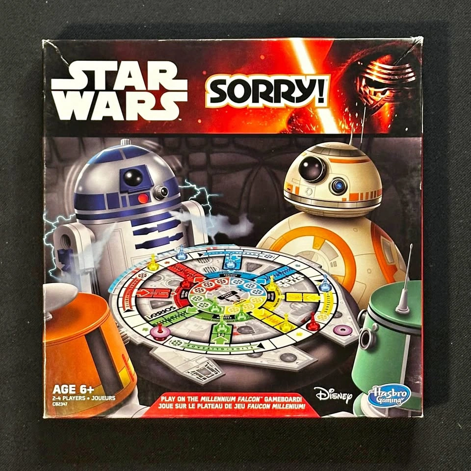Star Wars Sorry! Board Game (Millennium Falcon Edition)