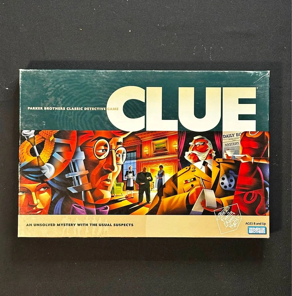 Classic CLUE Board game(complete set)