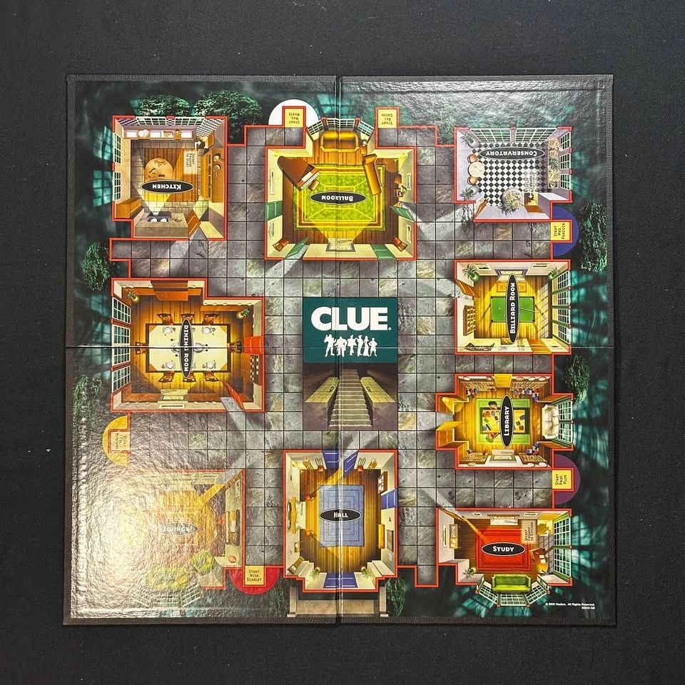 Classic CLUE Board game(complete set) - photo 4