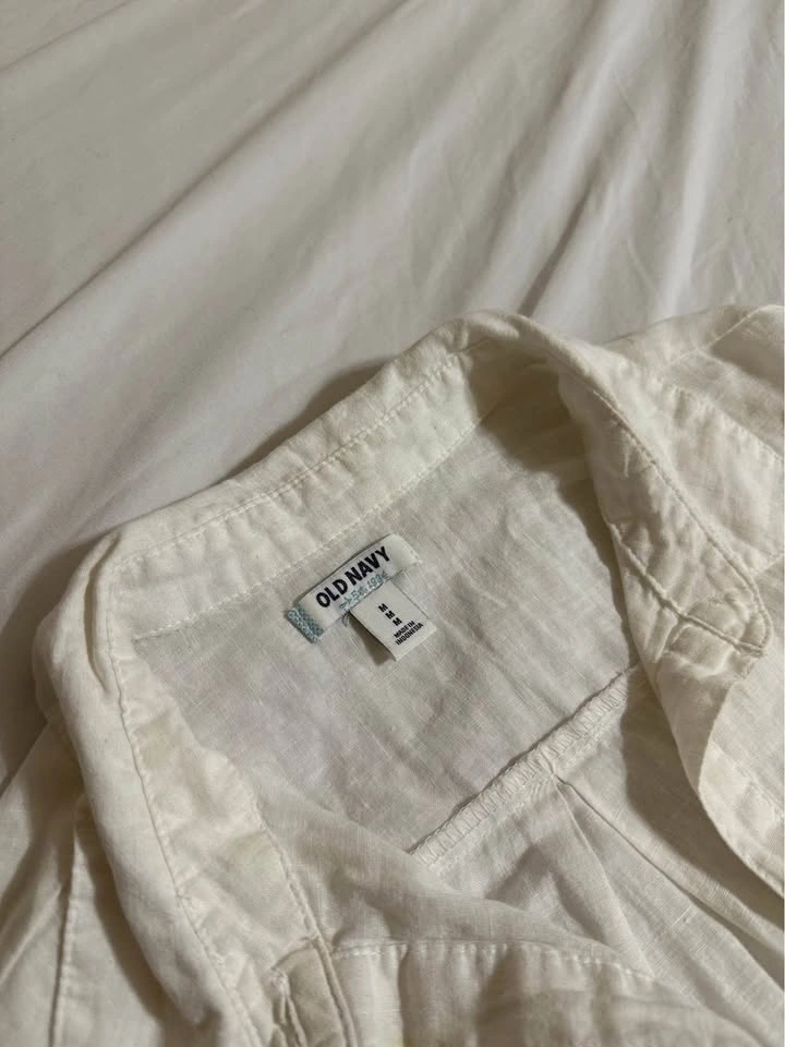 Linen Blend Blouse - photo 2