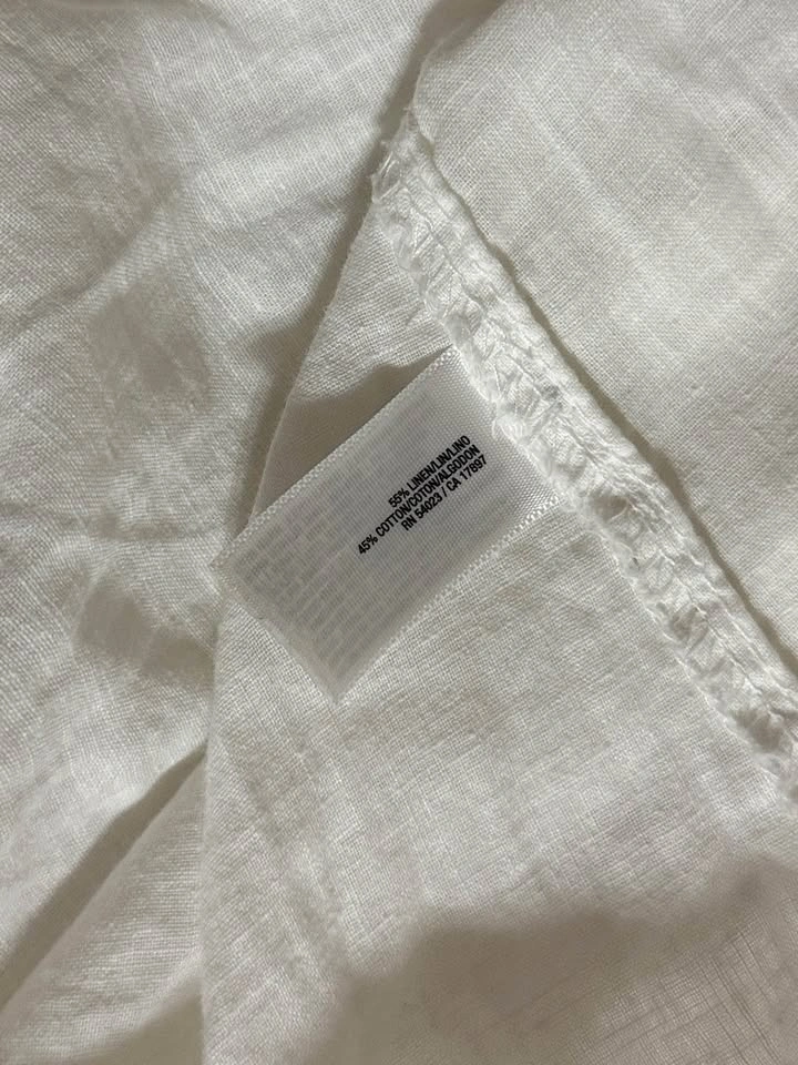 Linen Blend Blouse - photo 3