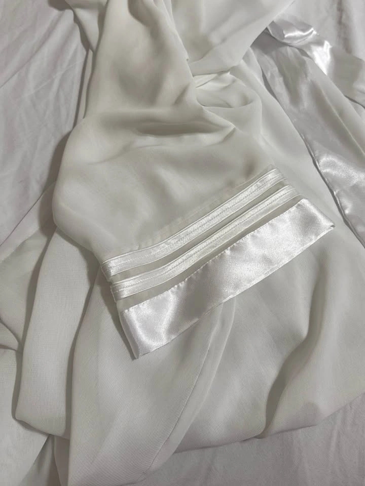 Jones New York Sheer White Robe - photo 4