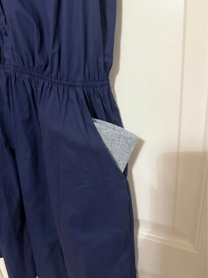 Cotton Collared Mini Dress - photo 3