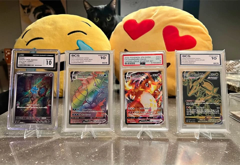 Graded Pokemon Cards and Slabs