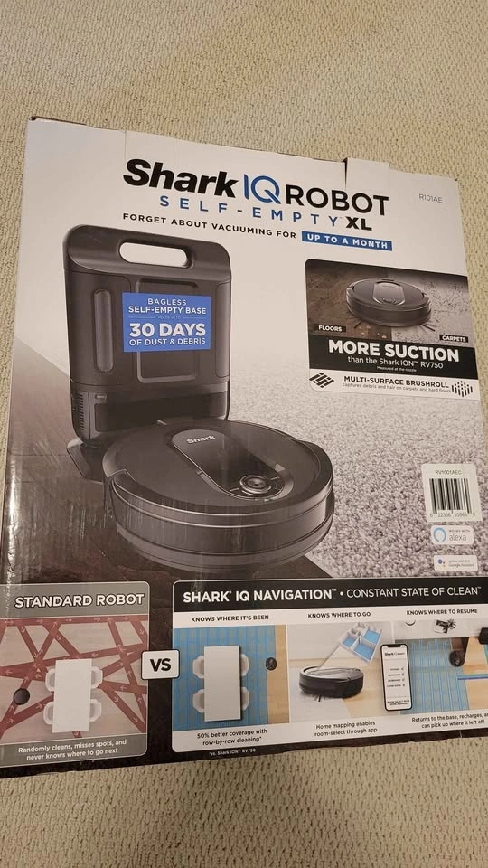 Shark IQ Robot Self-Empty XL Vacuum - photo 2