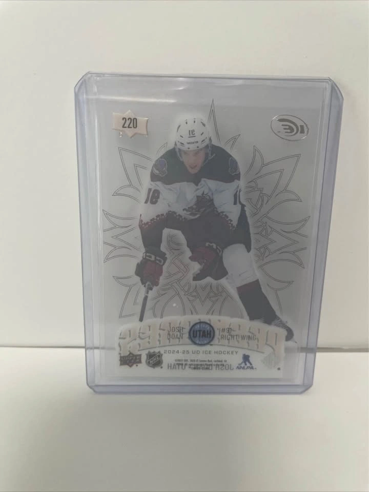 Josh Doan Clear Cut RC /499 UD Ice Premieres - photo 2