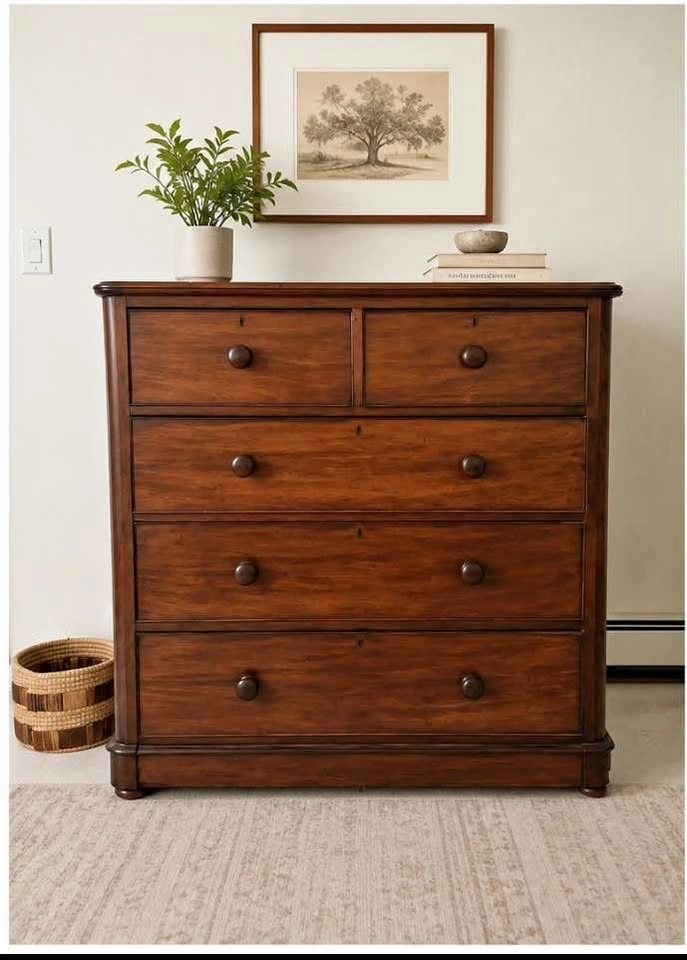 Antique Mahogany Dresser