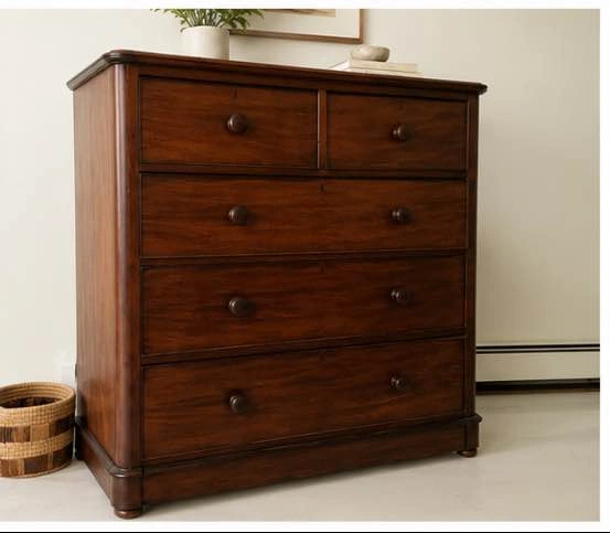 Antique Mahogany Dresser - photo 3
