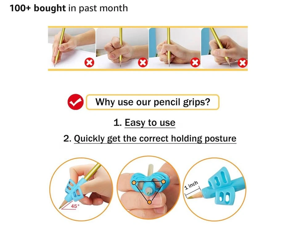 3pcs Pencil Grips - photo 4