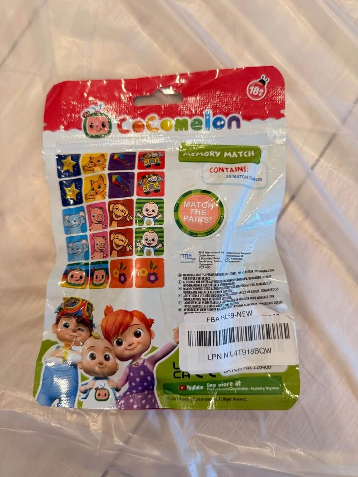 Cocomelon Memory Match Toy - photo 2