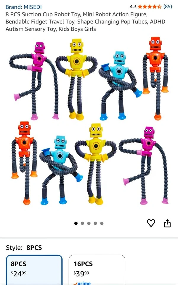 Robot Sensory Toy