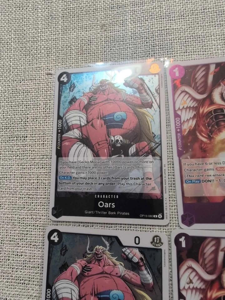 One Piece TCG OP05 Cards - Oars, Shura, Satori, Alvida - photo 2