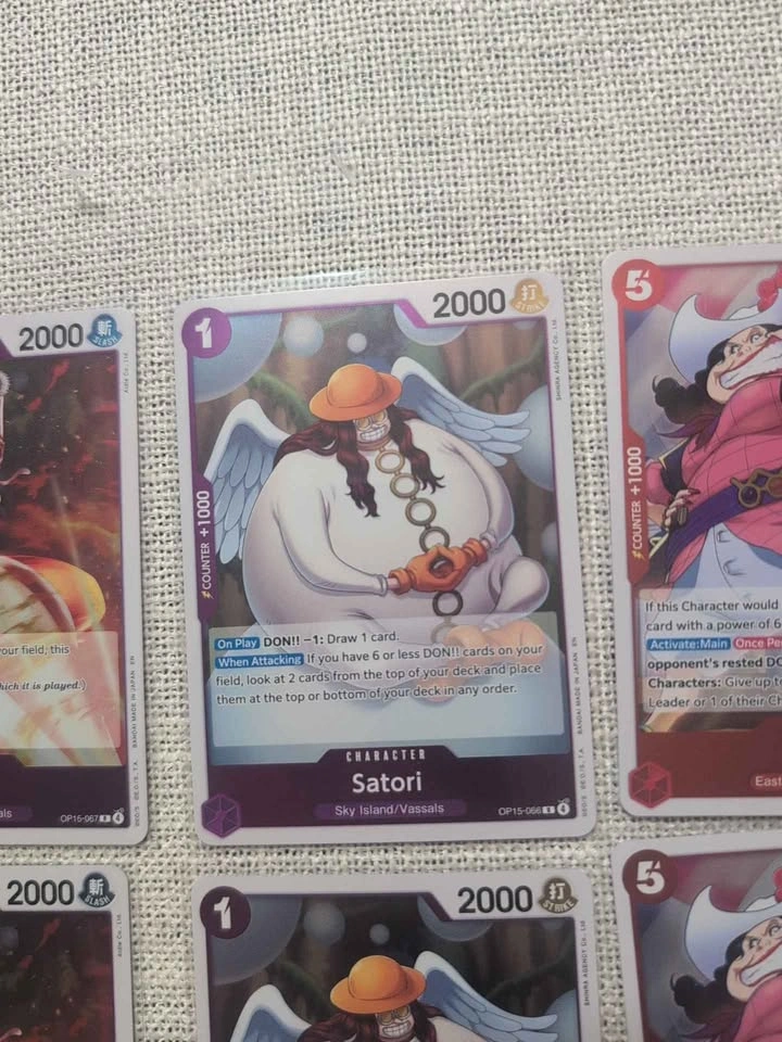 One Piece TCG OP05 Cards - Oars, Shura, Satori, Alvida - photo 4