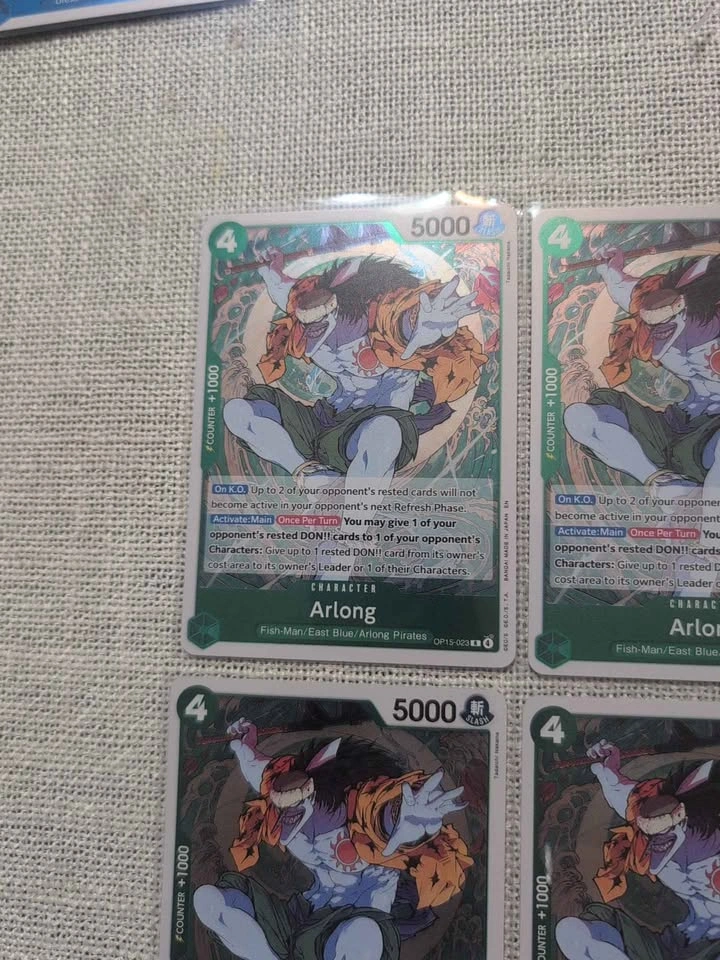 One Piece Card Game Arlong OP01-021 R cards (6 count) - photo 2