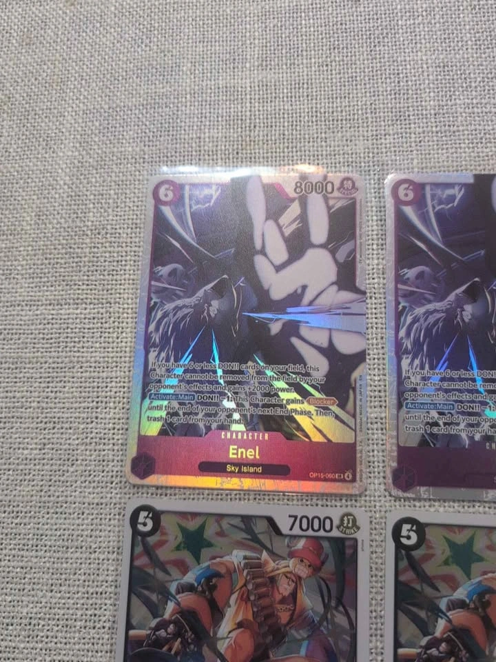One Piece Card Game Enel and Pirates Docking Six Cards - photo 2