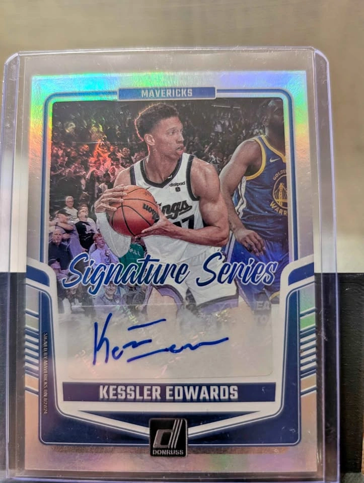 Kessler Edwards Jalen Bridges Autograph Basketball Cards