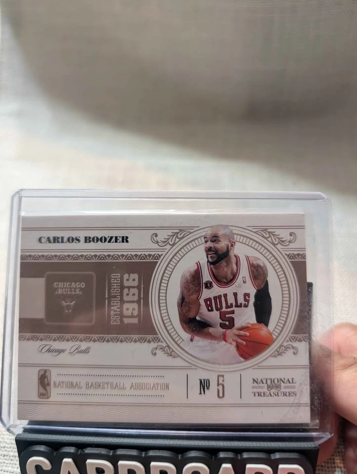 Josh Giddey Donruss Cracked Ice & Carlos Boozer NBA Cards - photo 3