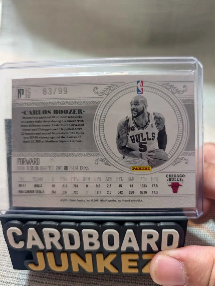 Josh Giddey Donruss Cracked Ice & Carlos Boozer NBA Cards - photo 4