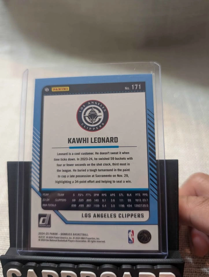 2024-25 Donruss Kawhi Leonard, Norman Powell, Blake Griffin - photo 2