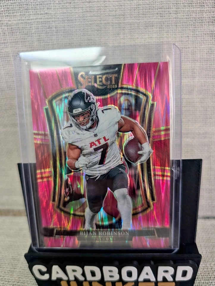 2023 Panini Select Bijan Robinson & Topps Chrome Saquon Barkley