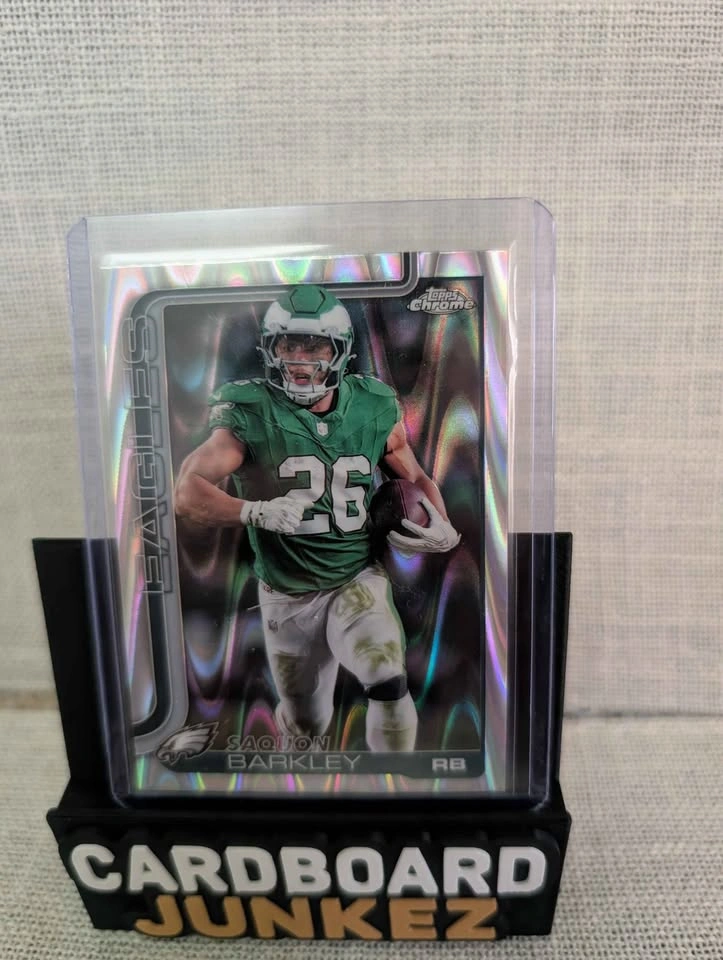 2023 Panini Select Bijan Robinson & Topps Chrome Saquon Barkley - photo 3