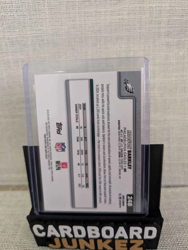 2023 Panini Select Bijan Robinson & Topps Chrome Saquon Barkley - photo 4