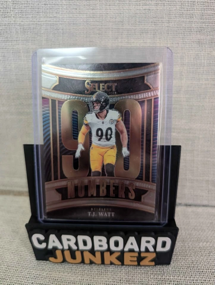 Terrell Davis, T.J. Watt, Dk Metcalf, Amon-Ra Football Cards - photo 3