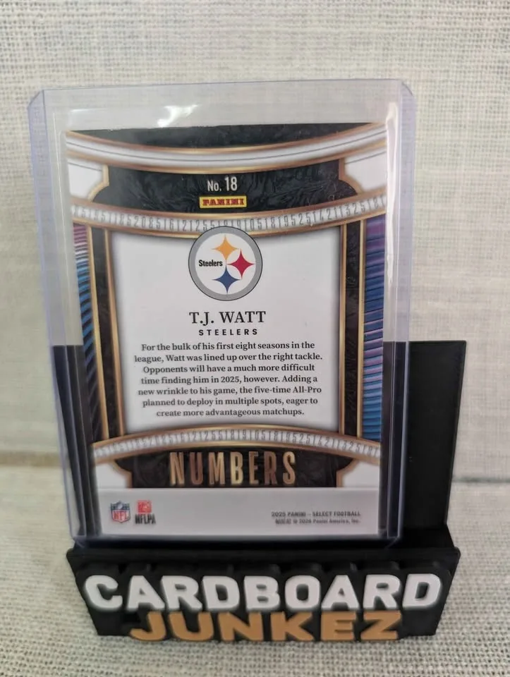 Terrell Davis, T.J. Watt, Dk Metcalf, Amon-Ra Football Cards - photo 4
