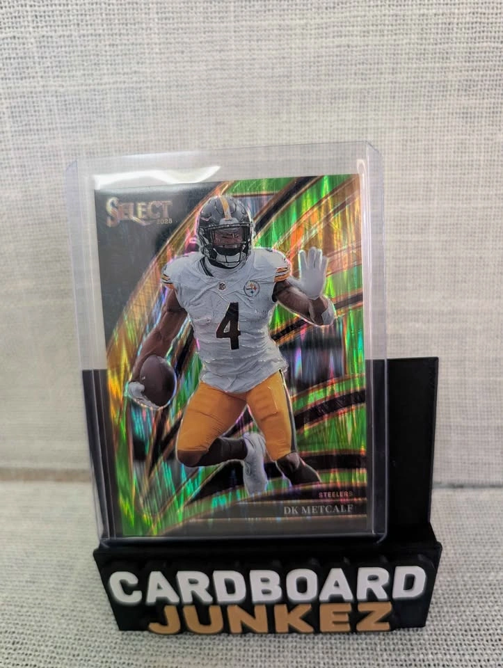 Terrell Davis, T.J. Watt, Dk Metcalf, Amon-Ra Football Cards - photo 5