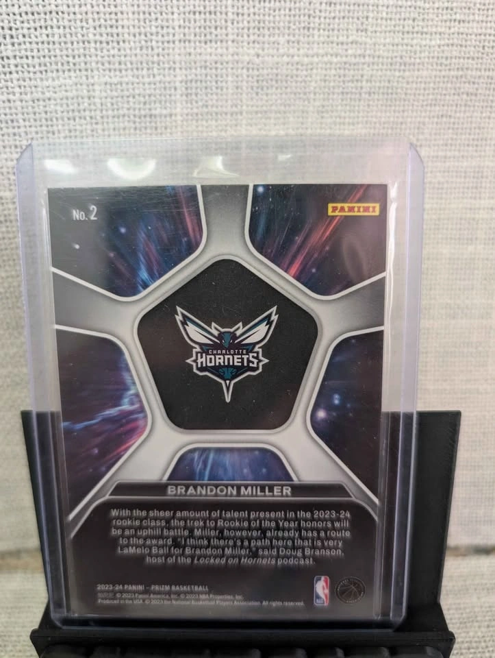 Brandon Miller Charlotte Hornets Panini Prizm Rookie Cards - photo 4