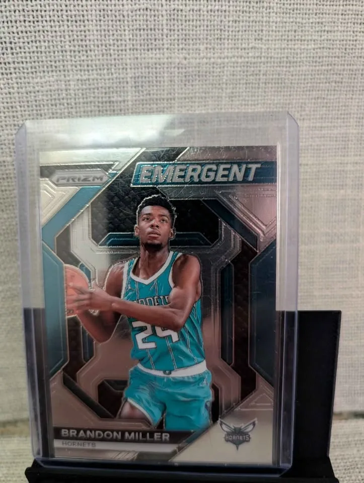 Brandon Miller Charlotte Hornets Panini Prizm Rookie Cards - photo 5