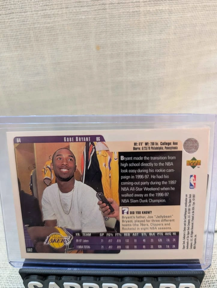 Kobe Bryant Basketball Cards - 1996 Rookie & 2018 Panini - photo 2
