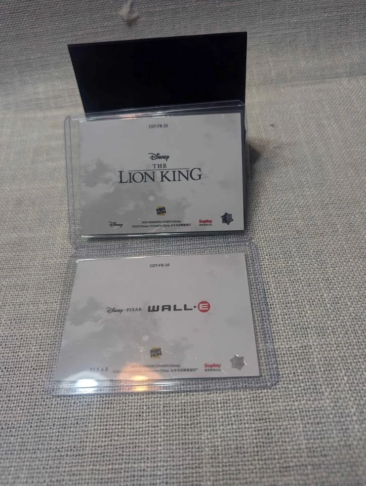 Disney Cosmos Lion King WALL-E Trading Cards - photo 2