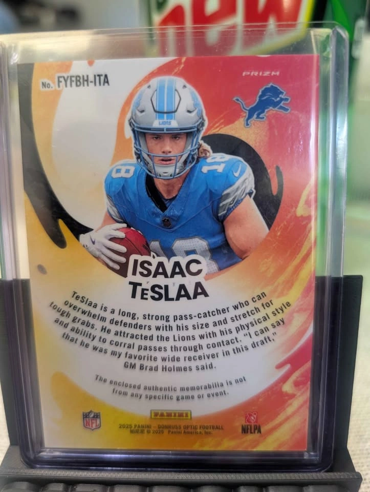 2025 Donruss Optic Isaac TesLAA Rookie & 2018 Jermaine Kearse - photo 2