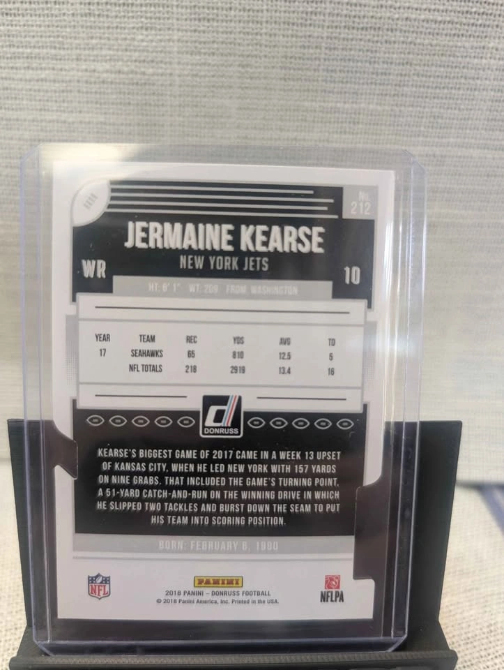 2025 Donruss Optic Isaac TesLAA Rookie & 2018 Jermaine Kearse - photo 4