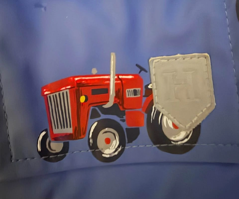 Hatley Tractor Raincoat Size 5 - photo 3