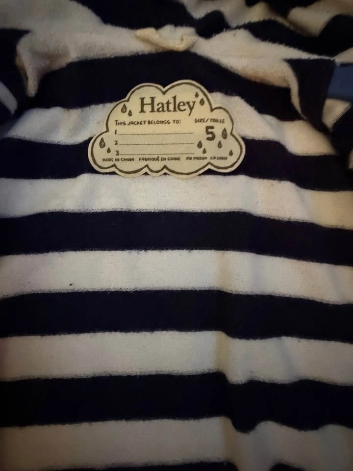 Hatley Tractor Raincoat Size 5 - photo 4