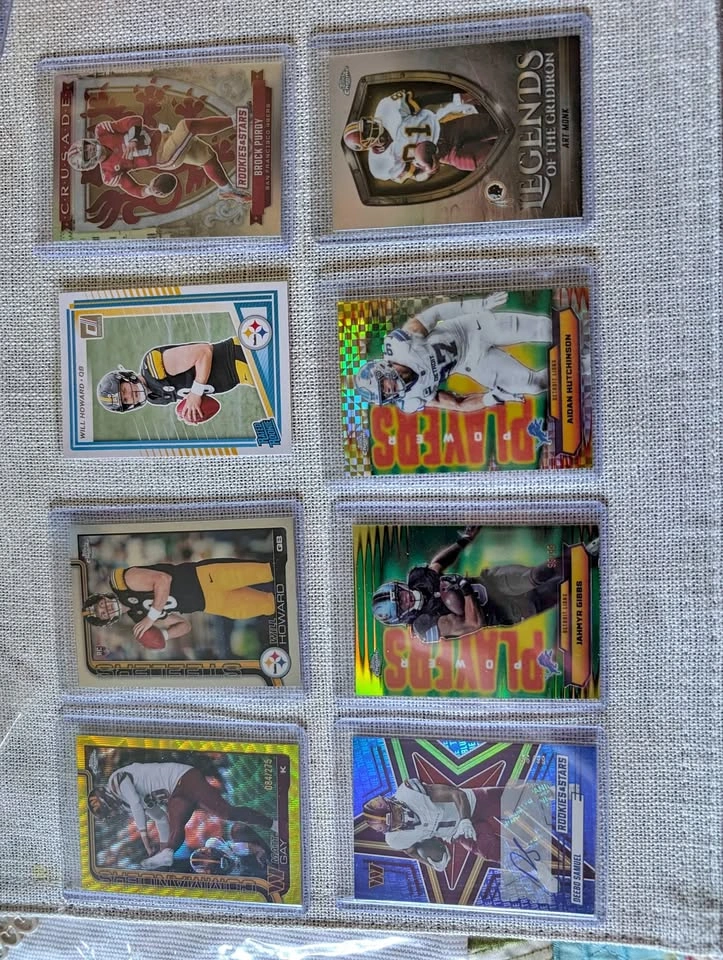 NFL Football Trading Cards Lot - Brock Purdy, Deebo Samuel