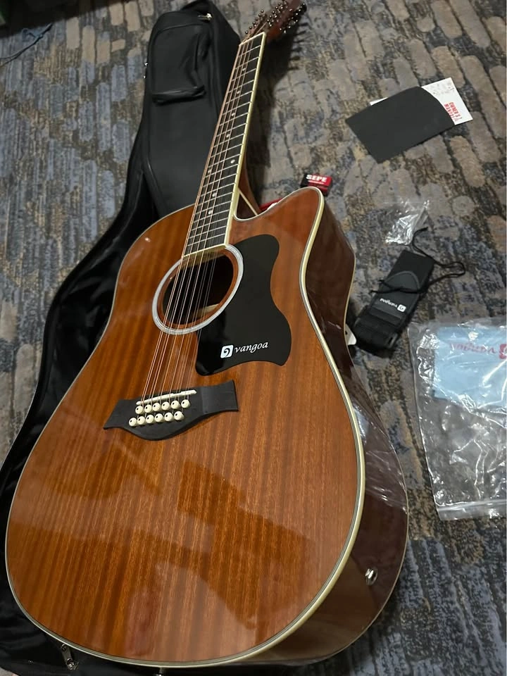 12 Strings Electric Acoustic Guitar - photo 2
