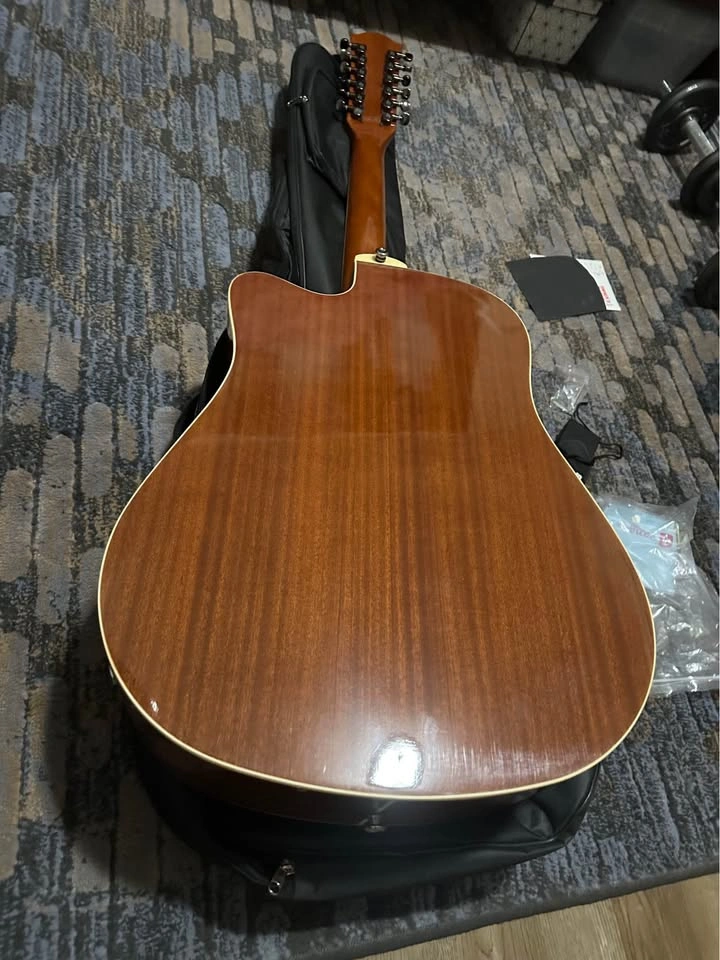 12 Strings Electric Acoustic Guitar - photo 4