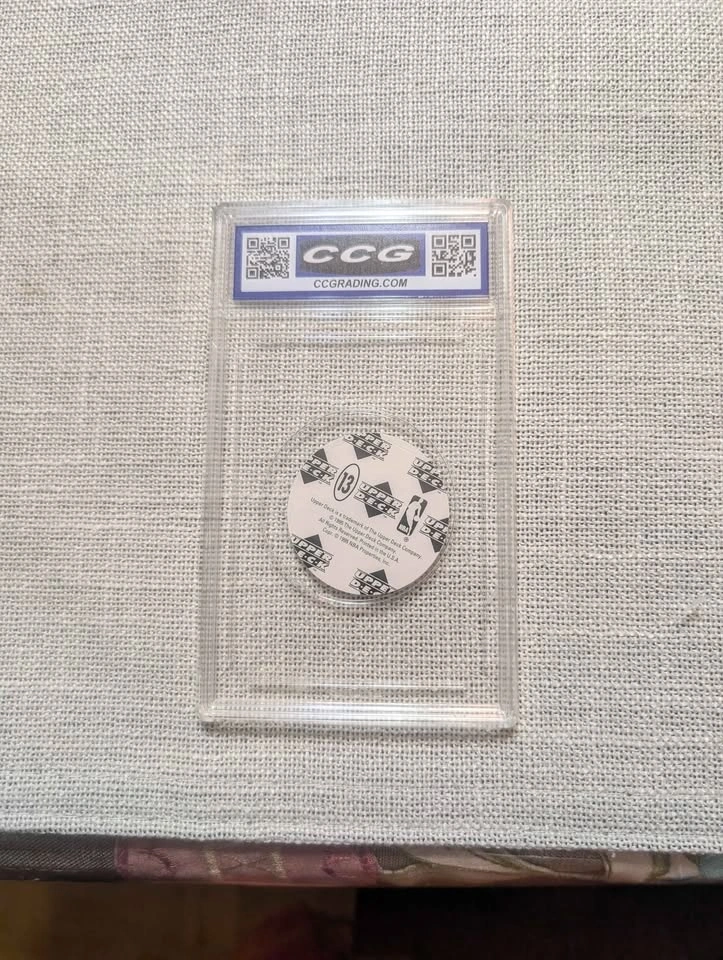 1995 Upper Deck Michael Jordan Milk Cap CCG Gem Mint 10 - photo 2