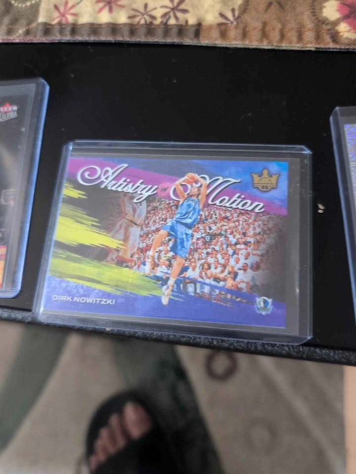 Yao Ming Fleer, Dirk Nowitzki Artistry Motion, NBA Cards - photo 2