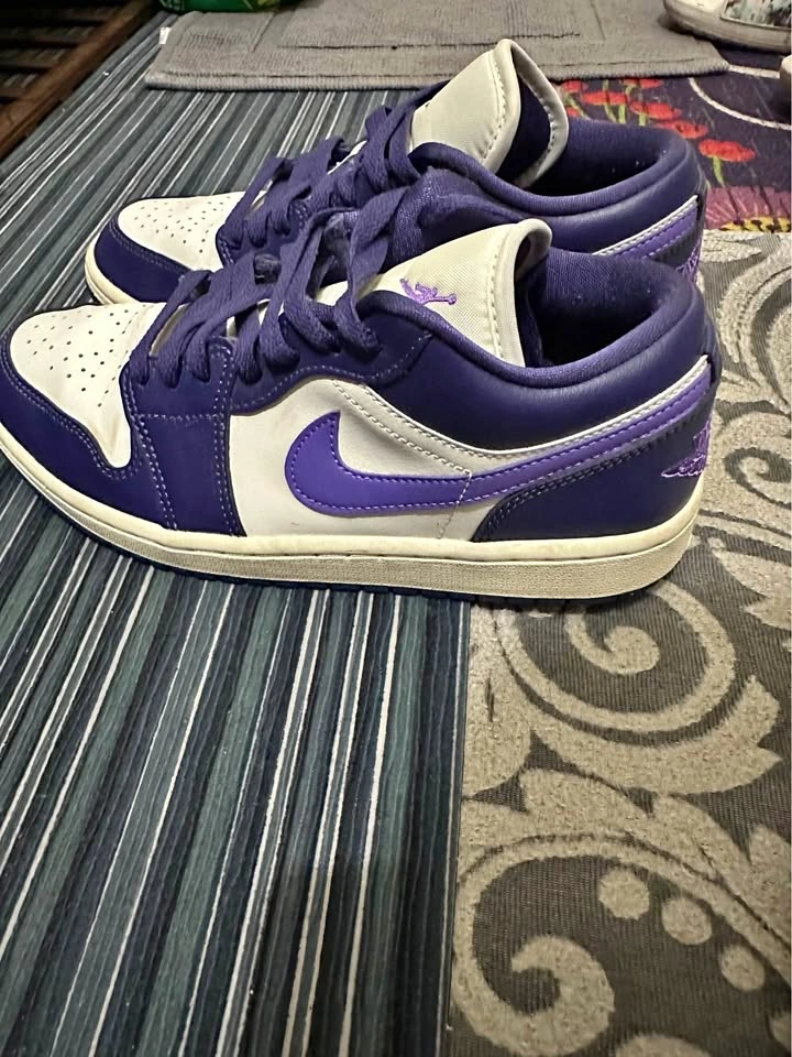 Nike Dunk Low Purple/White Size 7.5