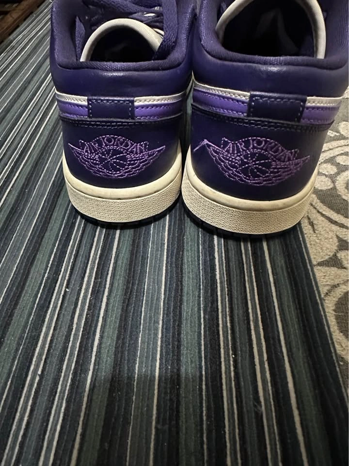 Nike Dunk Low Purple/White Size 7.5 - photo 5