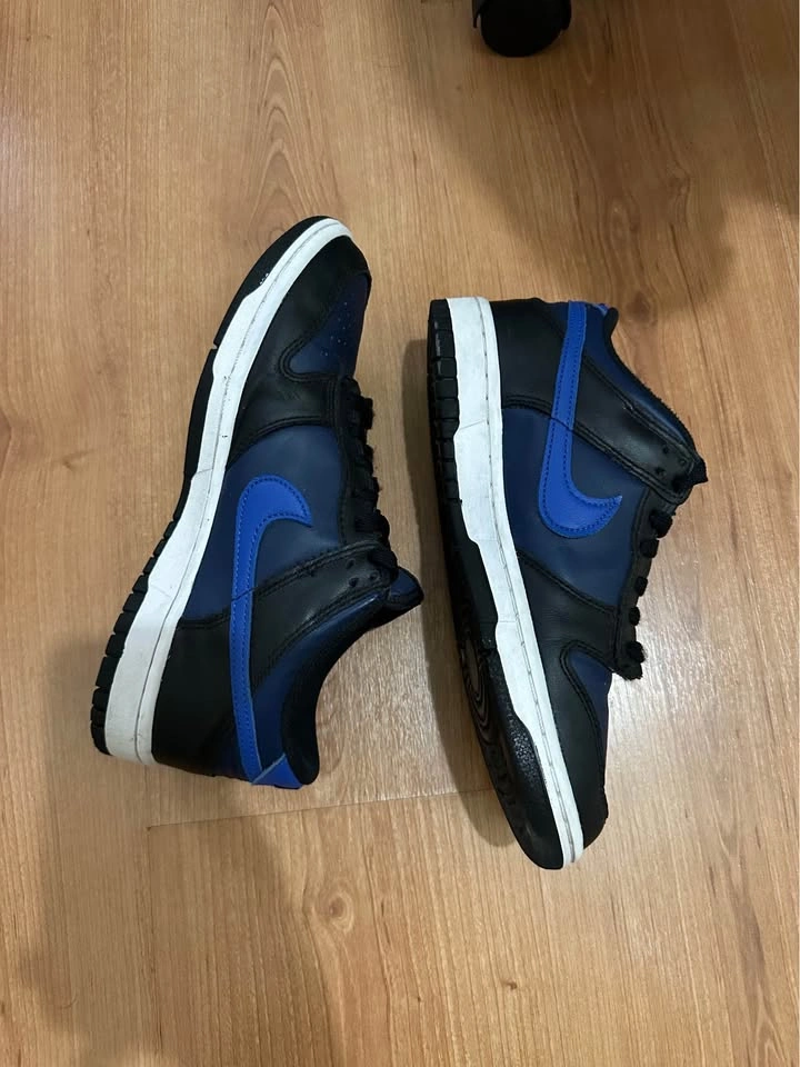 Nike Dunk Low - Midnight Navy/Black (Youth 7Y / Women’s 8.5) - photo 2