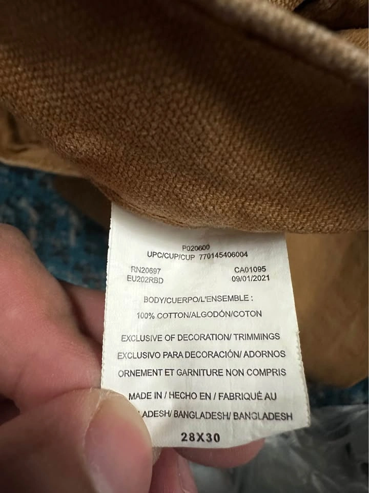 28x30 Dickies Tan Work Pants - photo 4