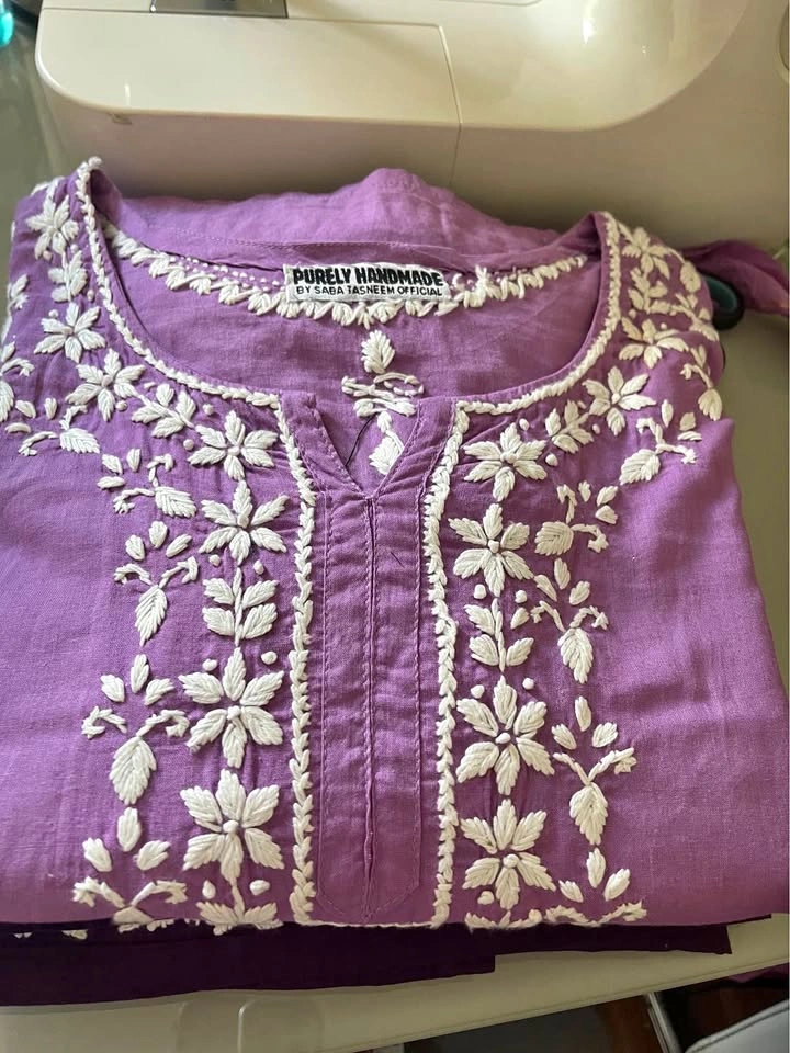 Kurti tops hemming