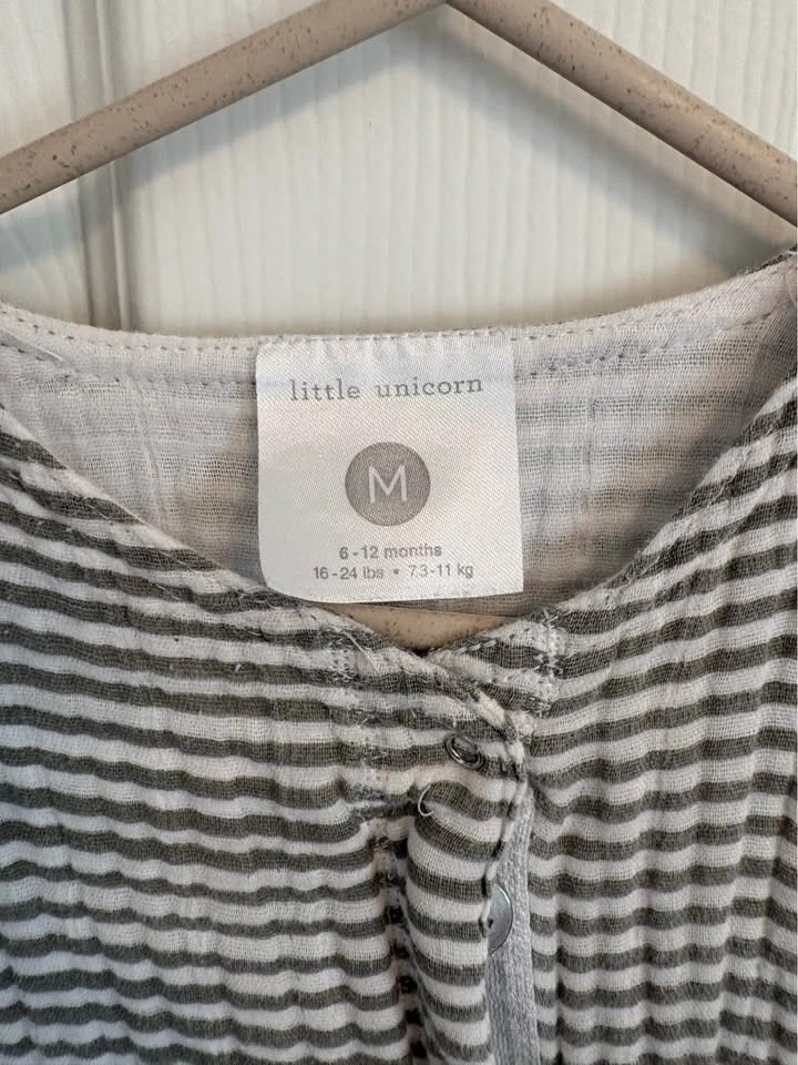Little Unicorn Brand 6-12M Muslin Sleep Sack 1.1 TOG - photo 3